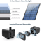 25W Solar Fountain Pump With Nozzles And Water Pipe For Bird Bath Pond And Garden Decor 1