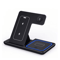 30W LED Fast Wireless Charger Stand 3 In 1 Foldable Charging Station For IPhone Apple Watch And Air 4