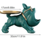 Bulldog Figurine Home Decor Resin Dog Statue With Storage Box 1
