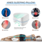 Memory Foam Leg Pillow For Sciatica Relief And Lower Back Pain Support 2