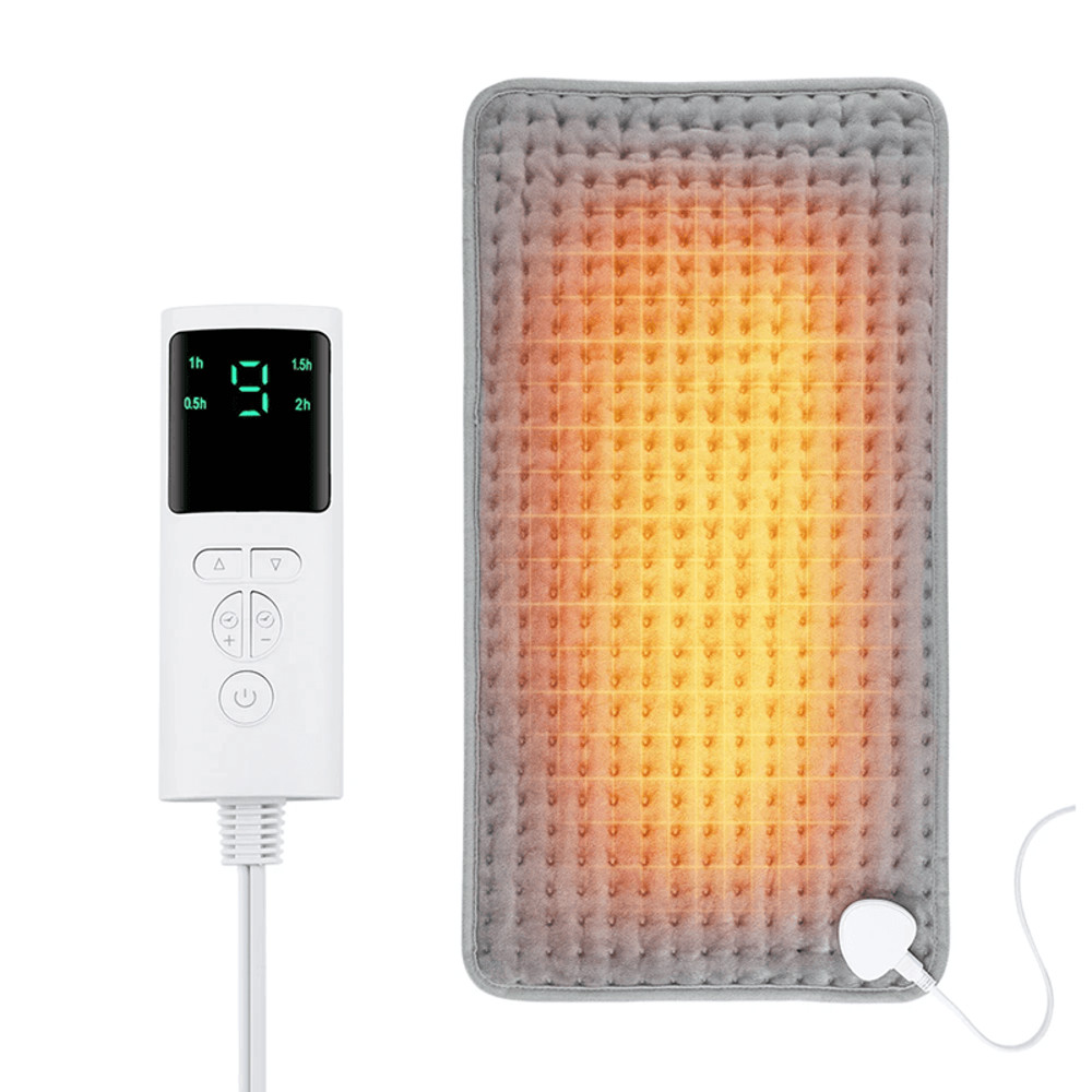 CozyTherm Adjustable Heat Therapy Pad 9 Level 4 Mode Timer Heating Pad Blanket 5
