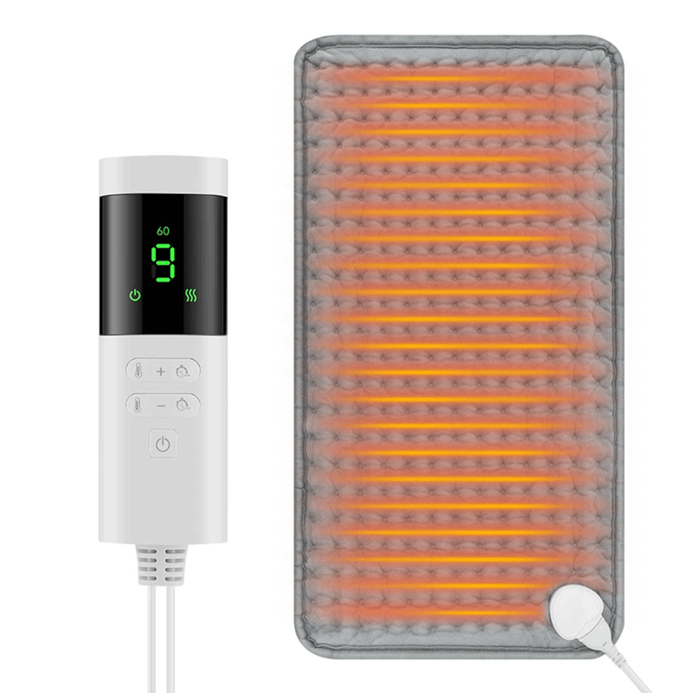 CozyTherm Adjustable Heat Therapy Pad 9 Level 4 Mode Timer Heating Pad Blanket 6