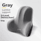 ErgoComfort Memory Foam Lumbar Support Cushion For Car Office And Gaming Chairs 3