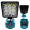 PowerBeam Cordless LED Work Light Compatible With Makita 18V Batteries 0
