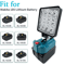 PowerBeam Cordless LED Work Light Compatible With Makita 18V Batteries 1