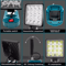 PowerBeam Cordless LED Work Light Compatible With Makita 18V Batteries 2