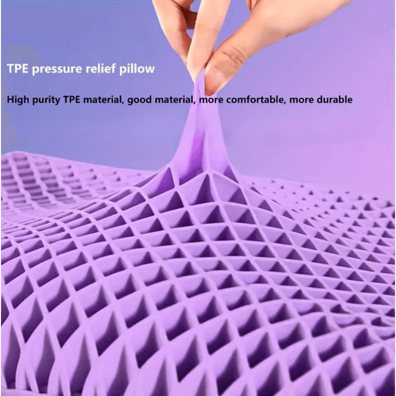 AirRest TPE Cervical Pillow Breathable Washable Neck Support 2