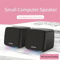 SonicGlow Mini Computer Speakers With Stereo Sound And Cool Lights 3