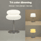 GlowEase Creamy Style Bedside Table Lamp With USB And Tri Color Dimming 0