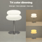 GlowEase Creamy Style Bedside Table Lamp With USB And Tri Color Dimming 0