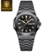POEDAGAR Luxury Square Military Mens Watch Stainless Steel Waterproof Design 11