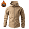 ThermaShield Mens Softshell Fleece Jacket Waterproof Outdoor Hiking Coat 6