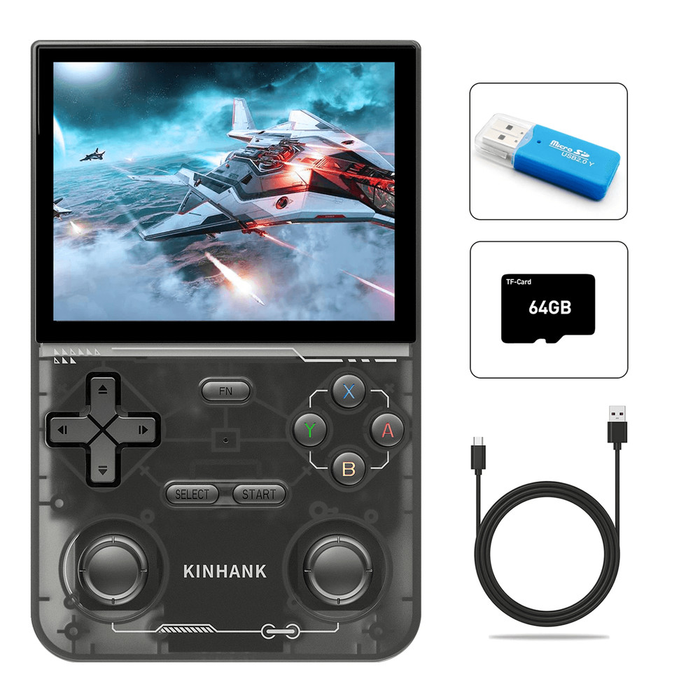 KINHANK K36 Retro Handheld Game Console With IPS Screen And 16000 Games 4