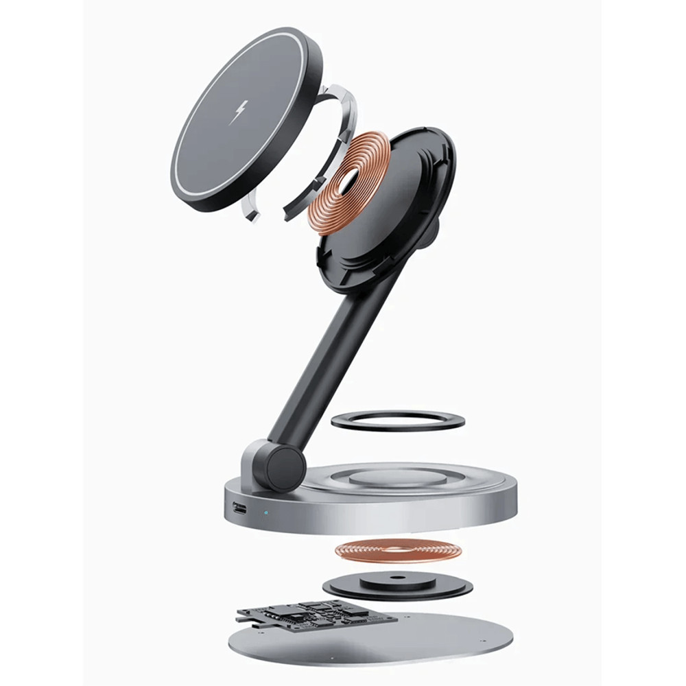 MagCharge Pro 3 In 1 Magnetic Wireless Charger Stand For IPhone And Apple Devices 1
