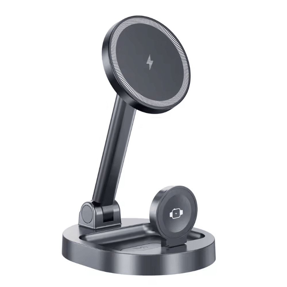 MagCharge Pro 3 In 1 Magnetic Wireless Charger Stand For IPhone And Apple Devices 5