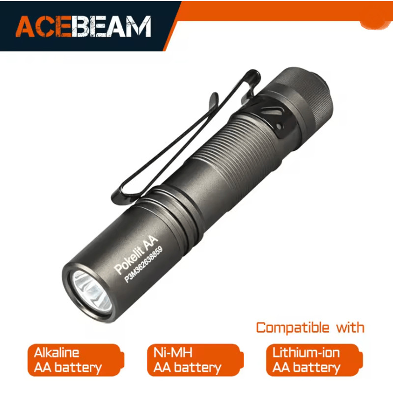 ACEBEAM Pokelit AA EDC Flashlight With 1000 Lumens And USB C Rechargeable Design 0