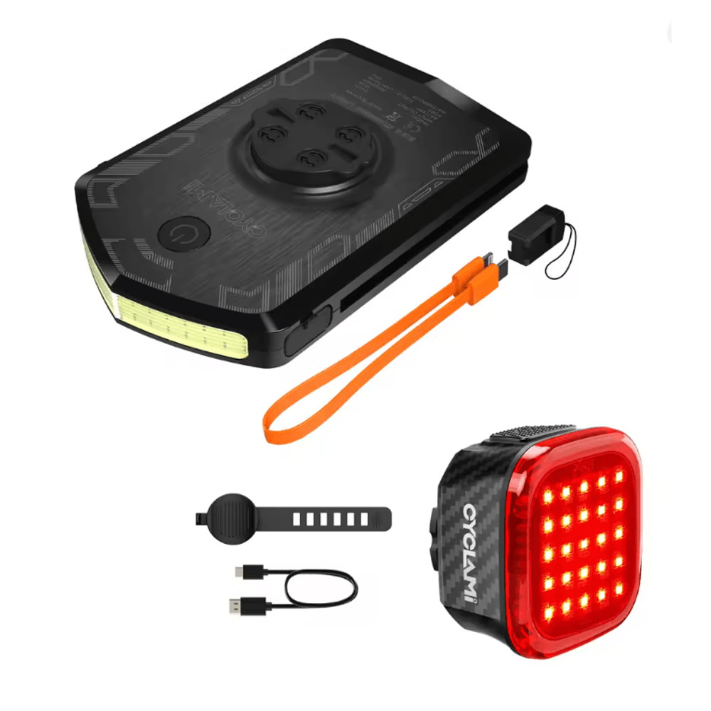 CYCLAMI RVL01 Rechargeable Bicycle Headlight With 5000mAh Battery And Type C Charging 4
