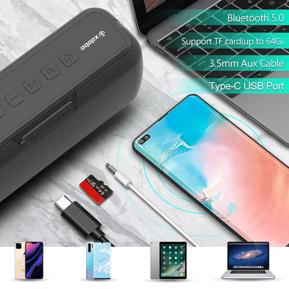 Xdobo X8 II Portable Bluetooth Speaker With 60W Power And Deep Bass 4