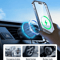 Baseus Magnetic Wireless Car Charger With 15W Fast Charging And Phone Mount 0
