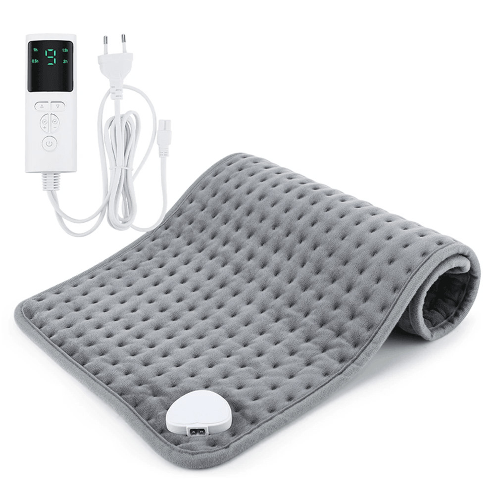 Electric Heating Pad For Back Pain And Menstrual Cramps With Adjustable Thermostat 3