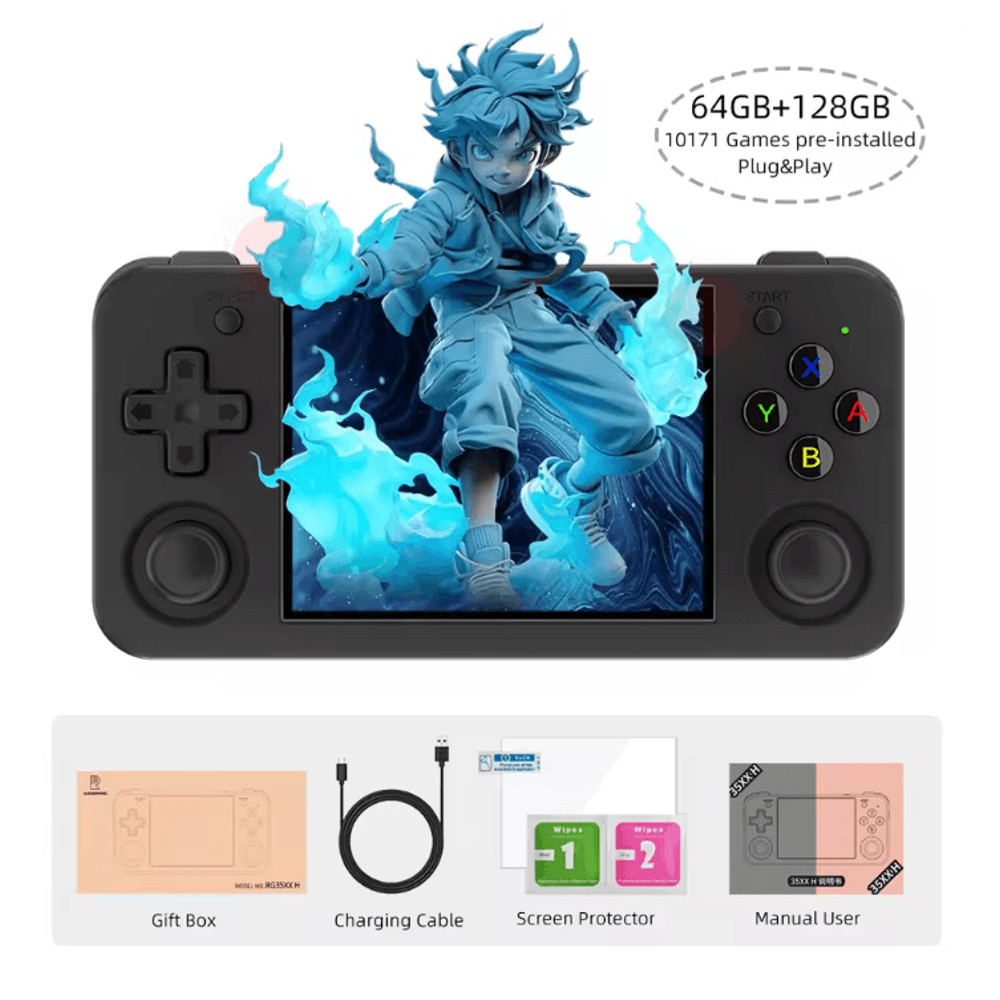 ANBERNIC RG35XX H Retro Handheld Game Console With IPS Screen And 5000 Games 9