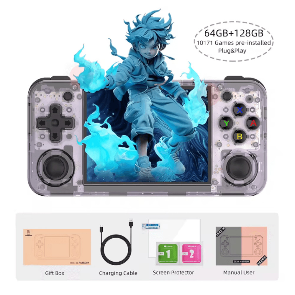ANBERNIC RG35XX H Retro Handheld Game Console With IPS Screen And 5000 Games 10