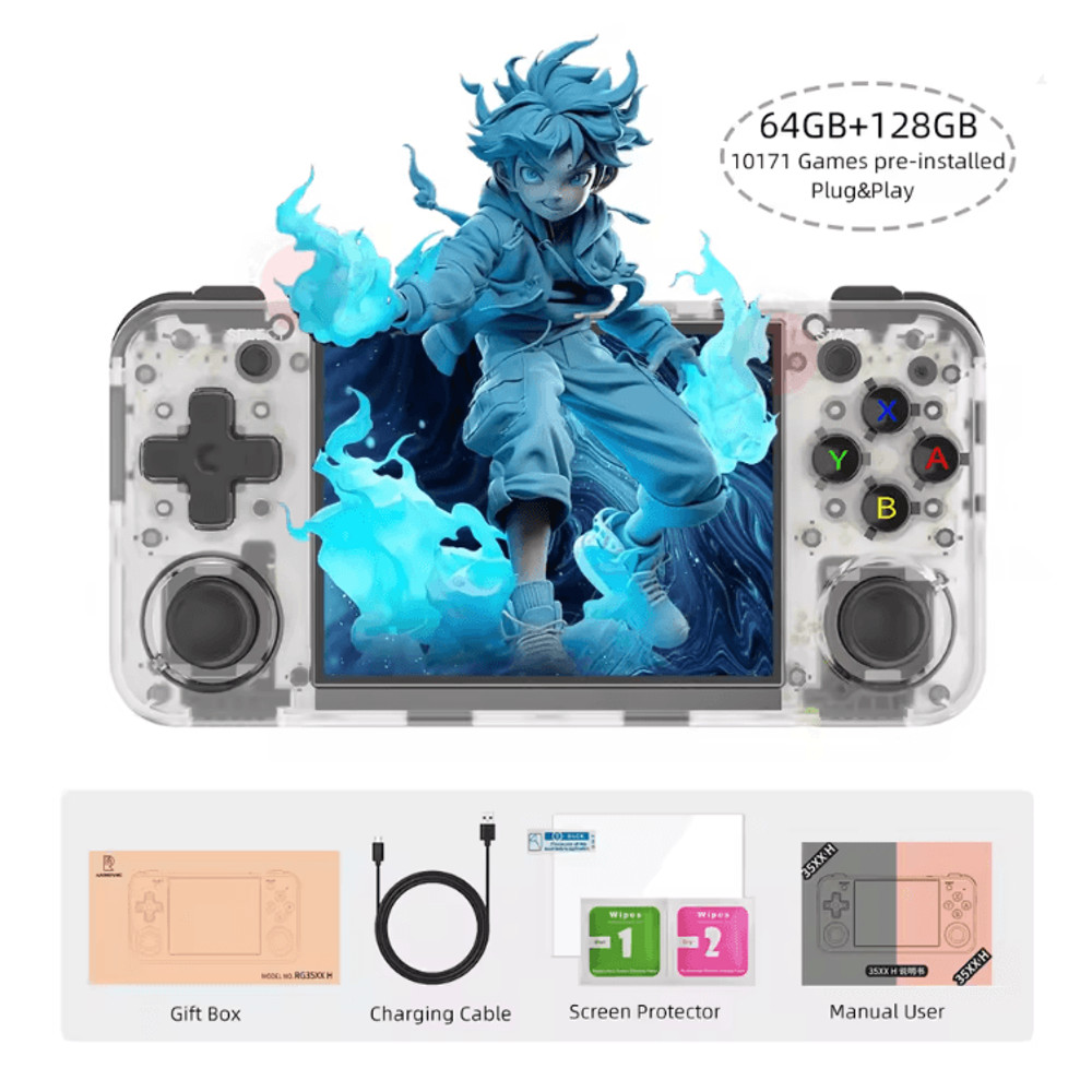 ANBERNIC RG35XX H Retro Handheld Game Console With IPS Screen And 5000 Games 11