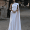 Elegant Ribbon Halter Maxi Dress For Women Backless Sleeveless Party Wear 2