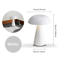 Retro Rechargeable Mushroom LED Table Lamp Warm Touch Sensor Nightlight 9
