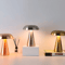 Retro Rechargeable Mushroom LED Table Lamp Warm Touch Sensor Nightlight 3