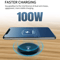 Embedded Fast Wireless Desk Charger Compact Inductive Charging Pad 2