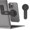 Magnetic Foldable Laptop Side Phone Holder Universal Mount For All Phones 3