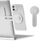 Magnetic Foldable Laptop Side Phone Holder Universal Mount For All Phones 4