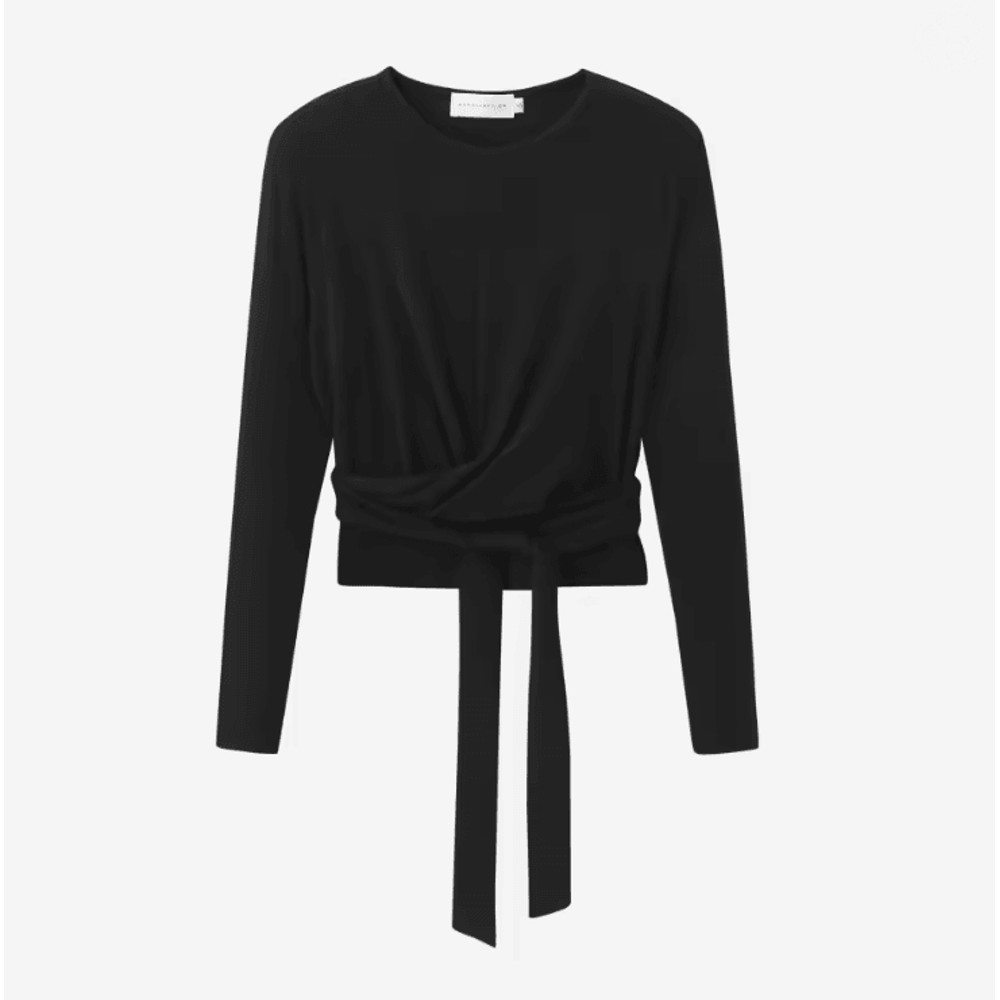 Summer Ribbed Wrap Top And A Line Dress Matching Set 2