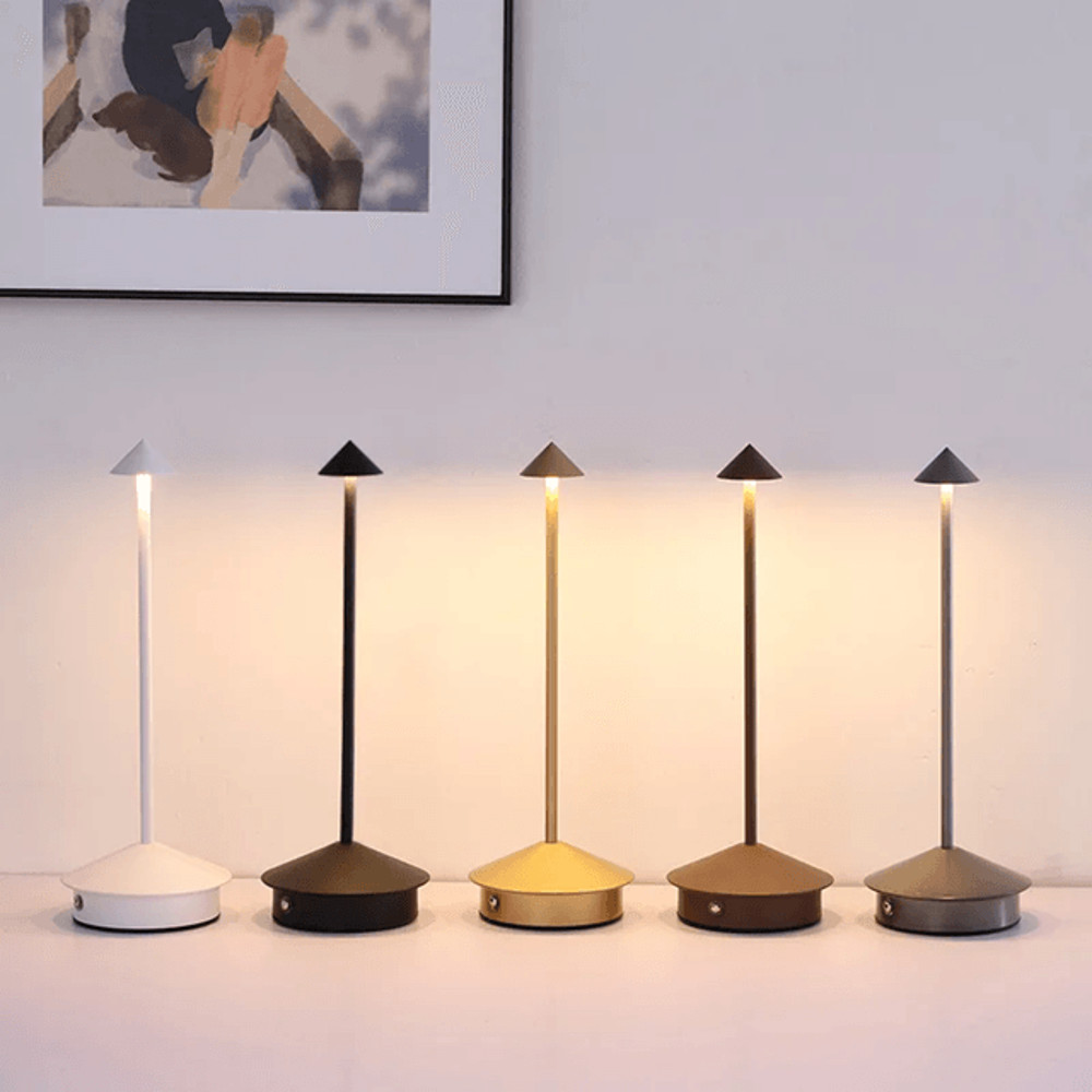 Rechargeable LED Table Lamp With Touch Sensor And Dimming Control 0