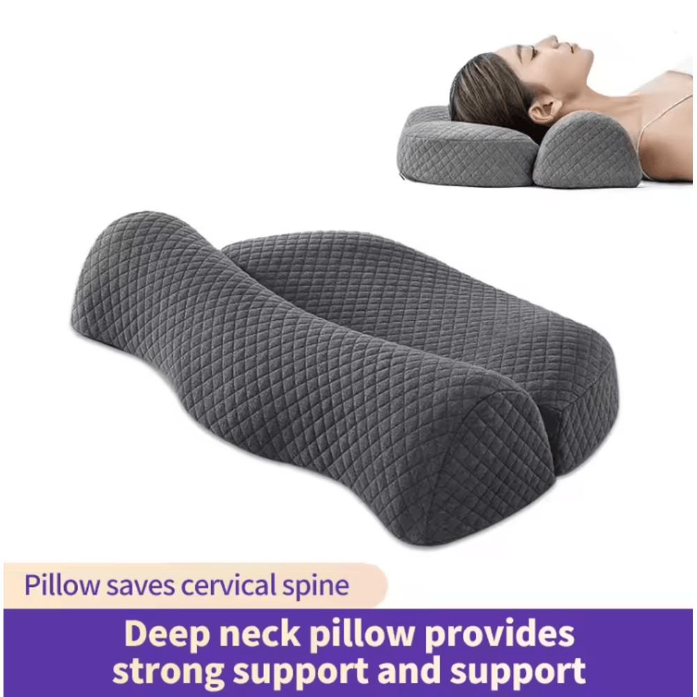 Ergonomic Cervical Memory Foam Pillow For Neck And Shoulder Support 0