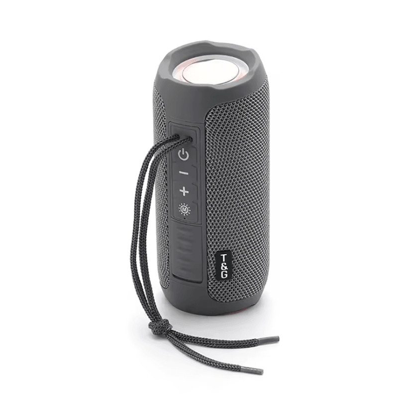 Portable Wireless Bluetooth Speaker With LED Light And FM Radio 2