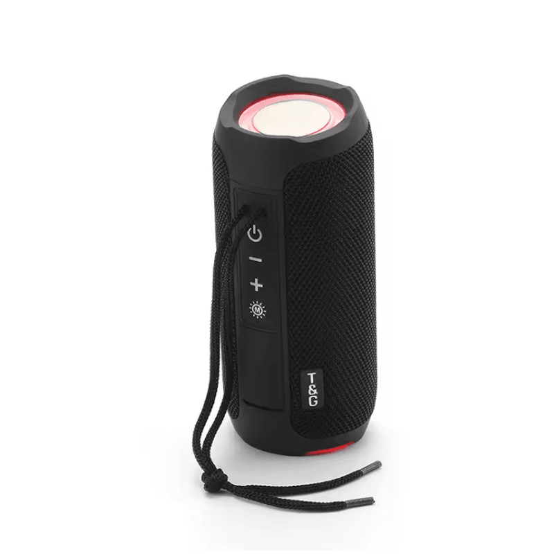 Portable Wireless Bluetooth Speaker With LED Light And FM Radio 3