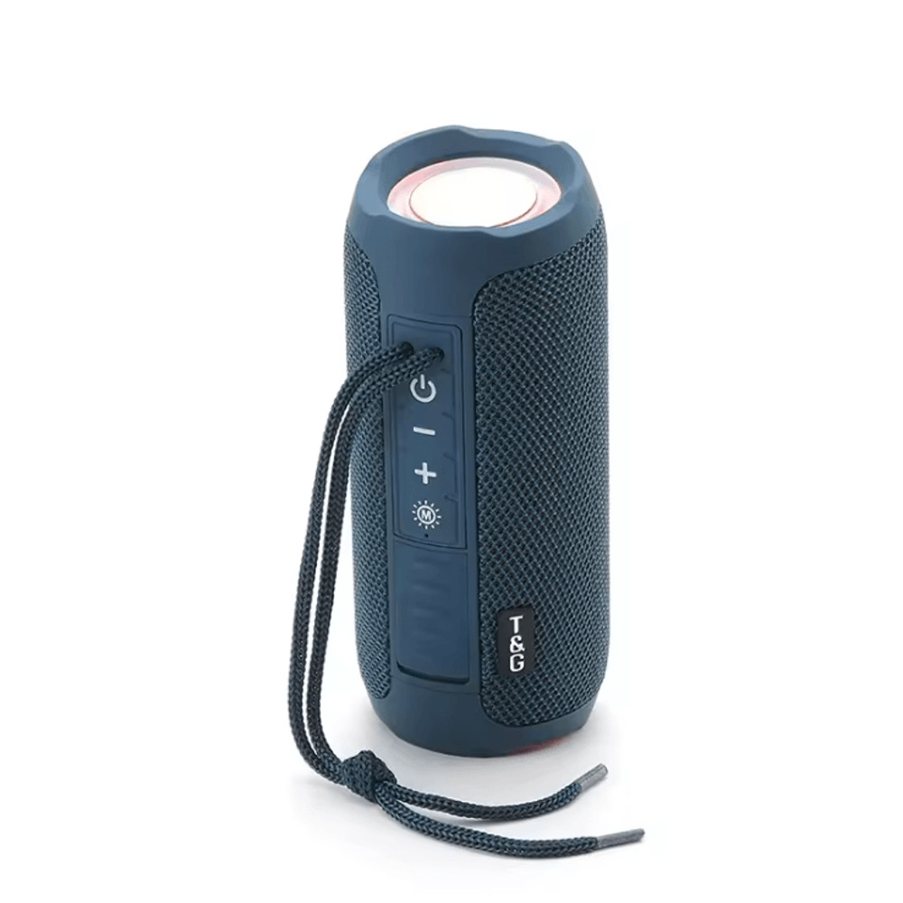 Portable Wireless Bluetooth Speaker With LED Light And FM Radio 4