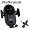 30W Fast Wireless Car Charger With Automatic Phone Mount 3