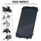 Universal Bike Phone Holder Shockproof Silicone Mount 2