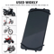 Universal Bike Phone Holder Shockproof Silicone Mount 2