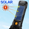 Multi Function Solar LED Flashlight With Power Bank And Emergency Torch 1