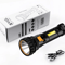 Multi Function Solar LED Flashlight With Power Bank And Emergency Torch 6