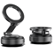 Electric Vacuum Magnetic Car Phone Holder With Foldable Stand 5