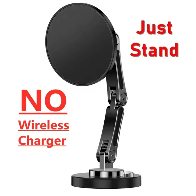 Magnetic Car Wireless Charger Fast Charging Phone Mount 2