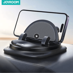 joyroom universal dashboard car phone holder with anti slip silicone pad