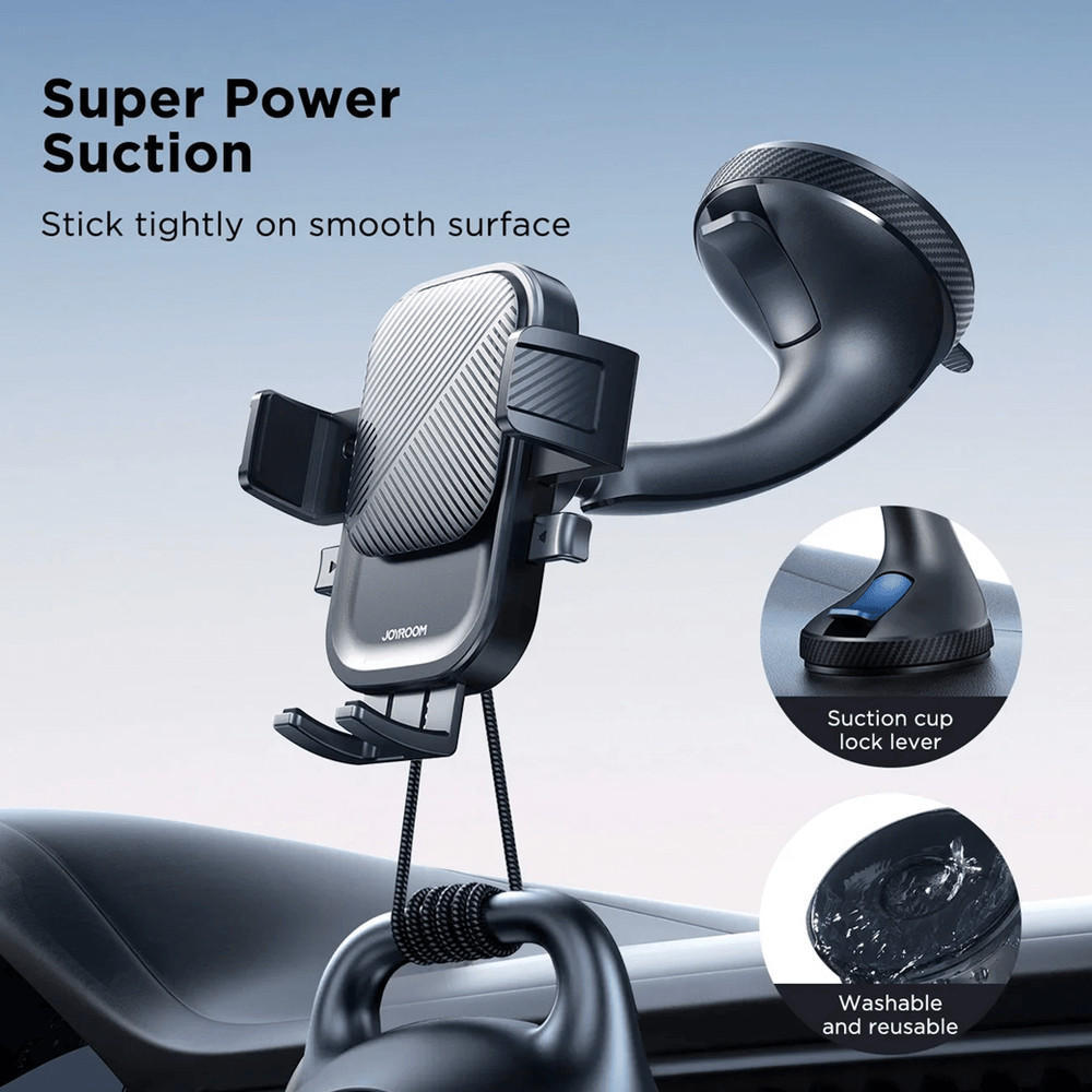 Joyroom Universal Car Phone Holder With Strong Suction And 360 Rotation 0