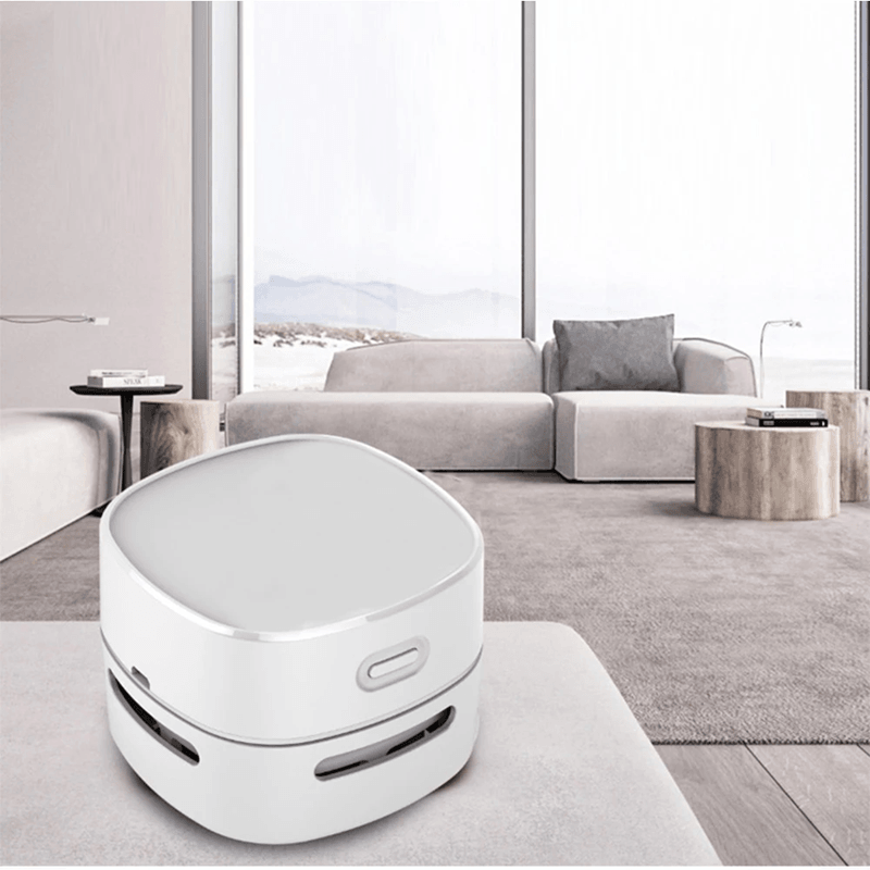 Portable Mini Desk Vacuum Cleaner For Table Dust Crumbs And Car Interior Cleaning 1