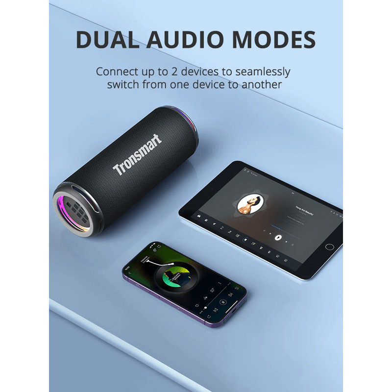 Tronsmart T7 Lite Bluetooth Speaker With Enhanced Bass And 24 Hour Playtime Portable Waterproof Wir 3